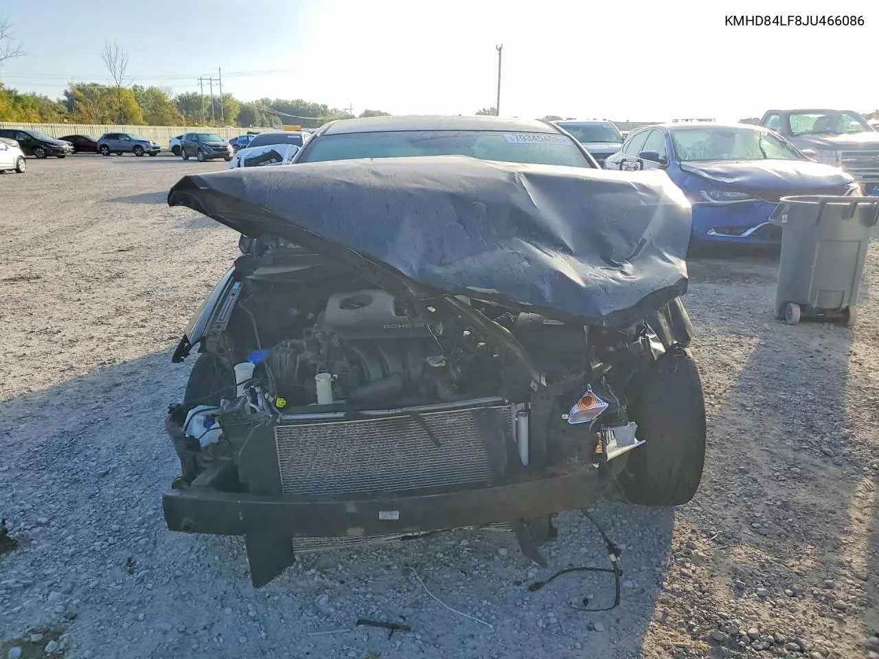 2018 HYUNDAI ELANTRA VIN KMHD84LF8JU466086 — фото 5