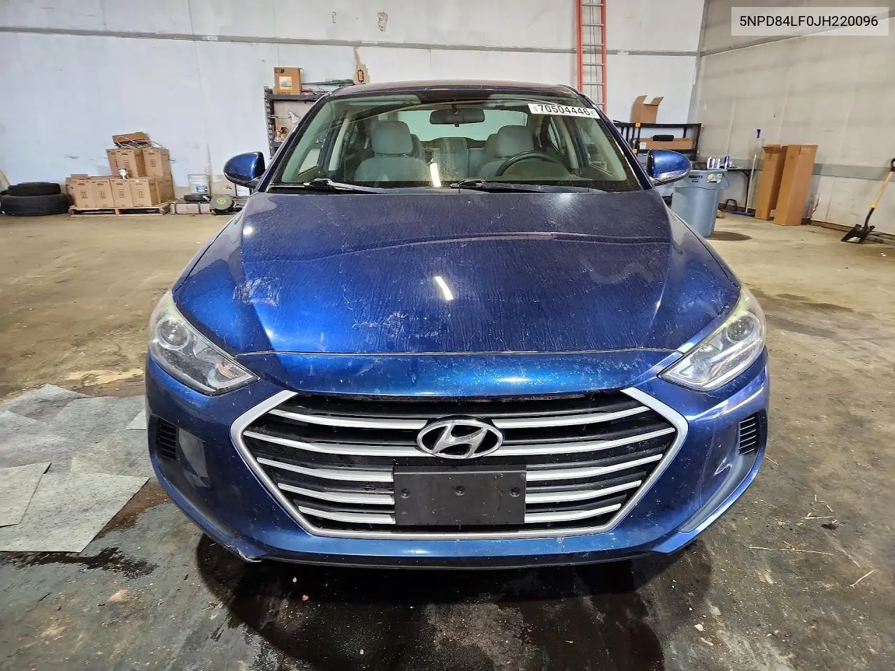 2018 HYUNDAI ELANTRA VIN 5NPD84LF0JH220096 — фото 5