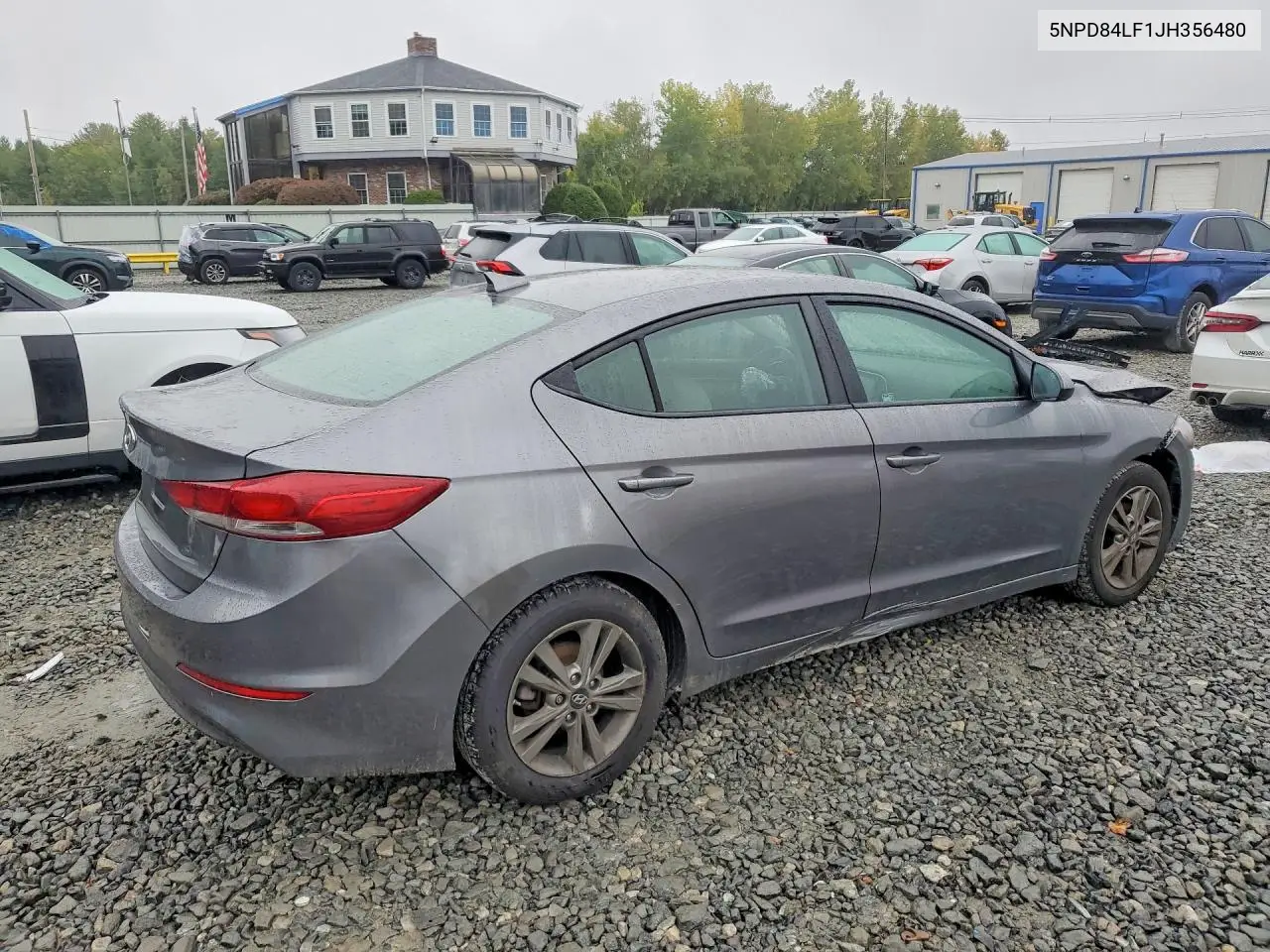 2018 HYUNDAI ELANTRA VIN 5NPD84LF1JH356480 — фото 3