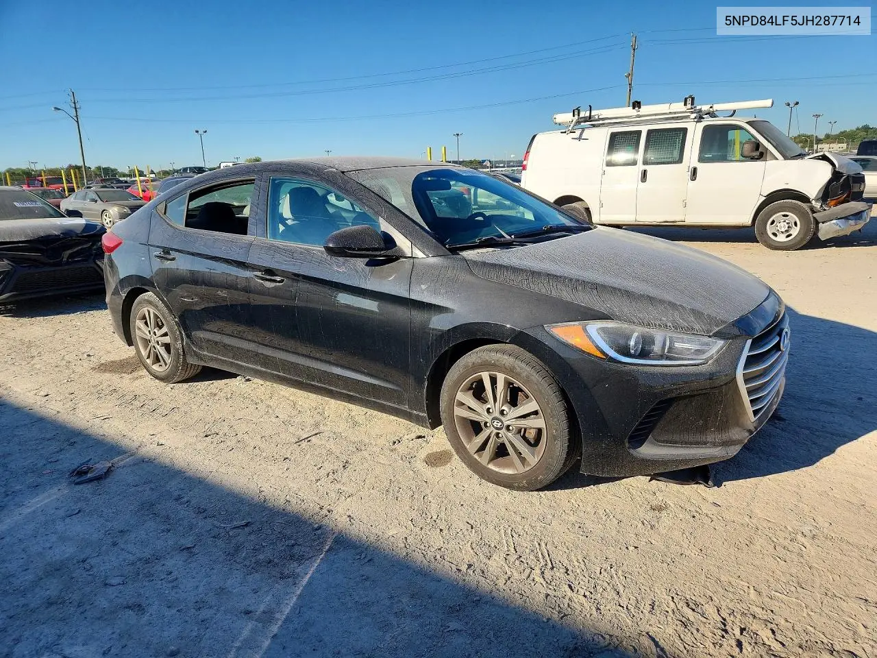 2018 HYUNDAI ELANTRA VIN 5NPD84LF5JH287714 — фото 4