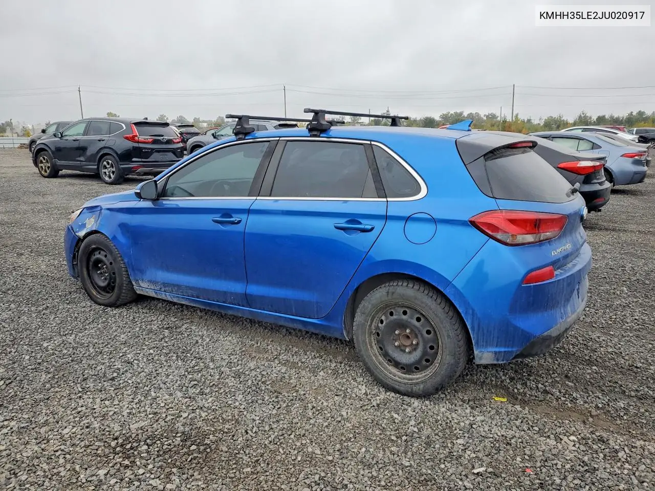 2018 HYUNDAI ELANTRA VIN KMHH35LE2JU020917 — фото 2