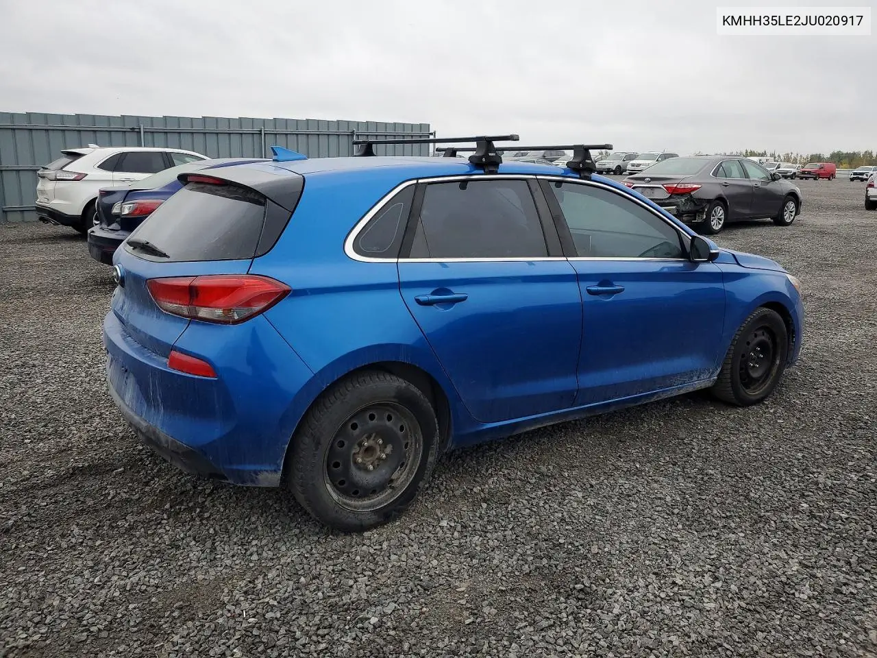 2018 HYUNDAI ELANTRA VIN KMHH35LE2JU020917 — фото 3