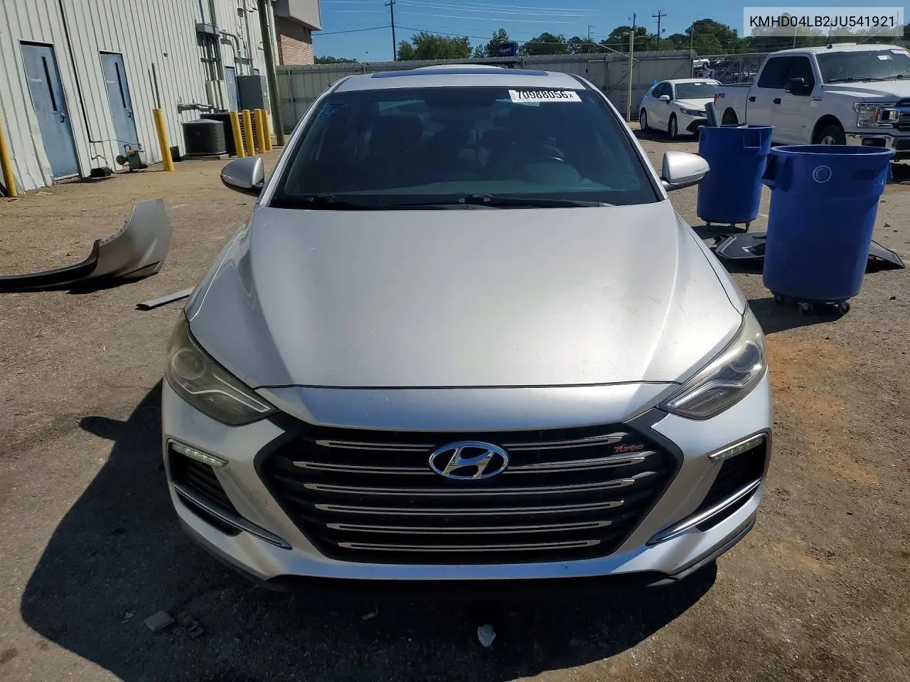 2018 HYUNDAI ELANTRA VIN KMHD04LB2JU541921 — фото 5
