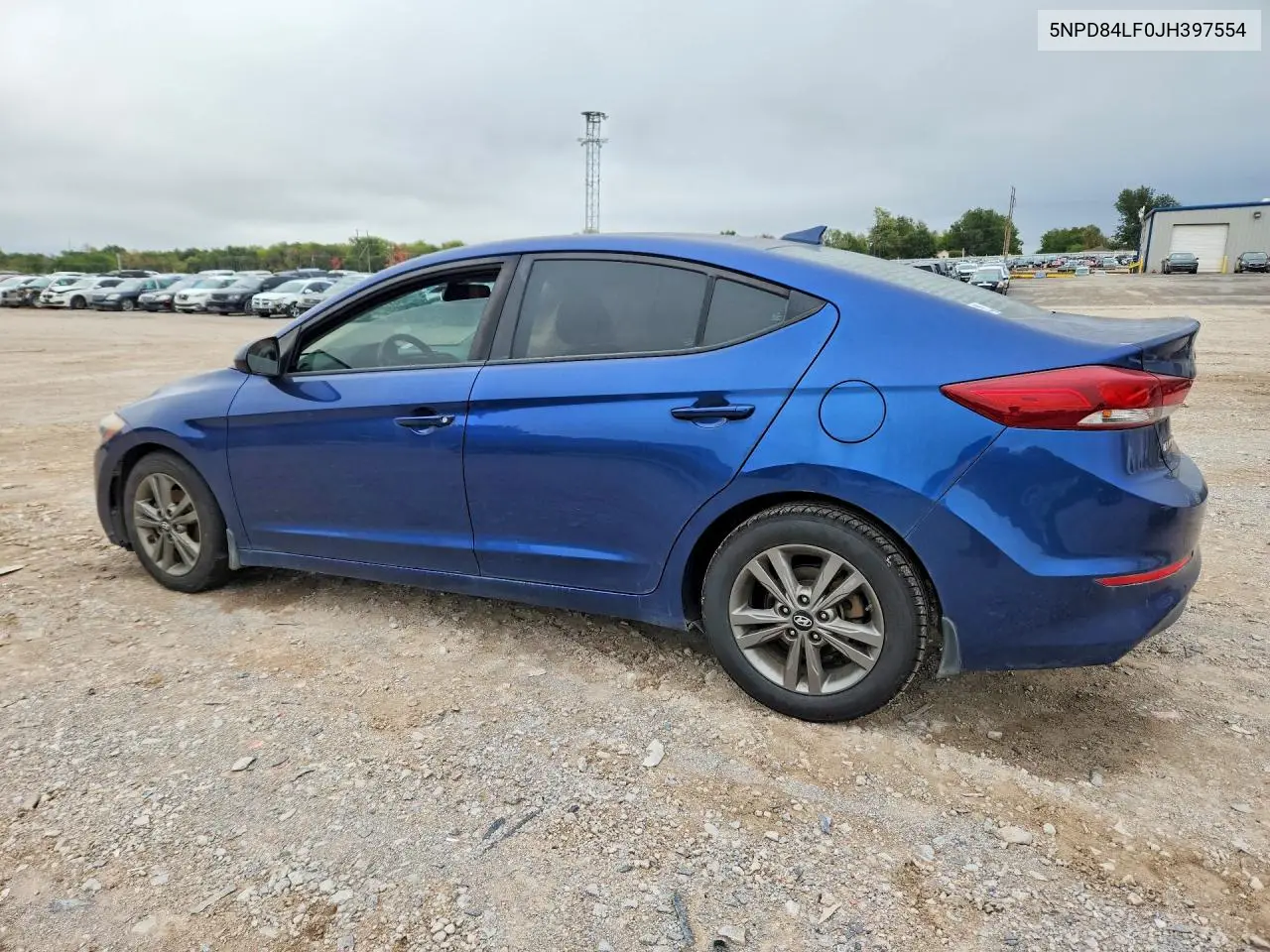 2018 HYUNDAI ELANTRA VIN 5NPD84LF0JH397554 — фото 2