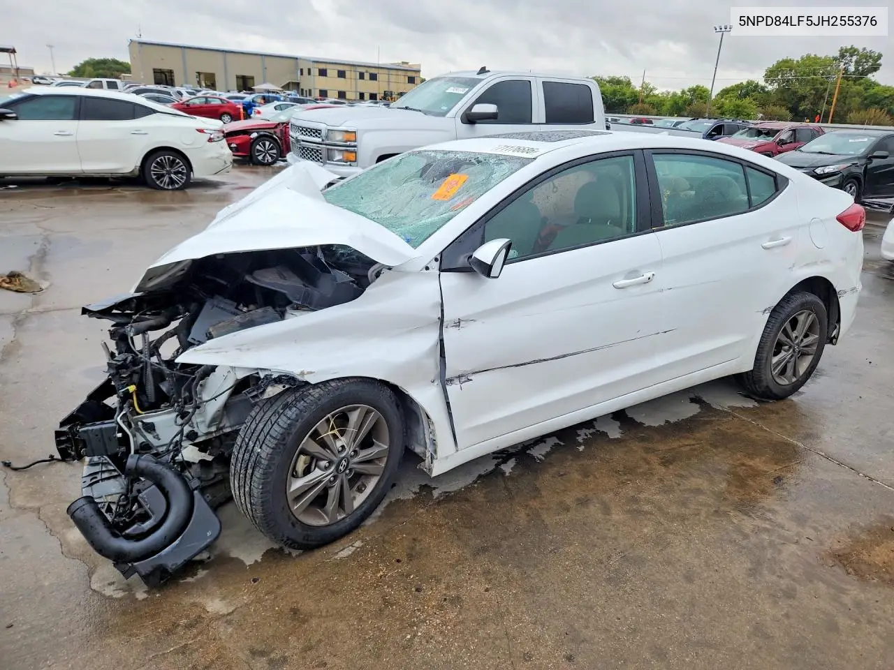 HYUNDAI ELANTRA 2018, VIN 5NPD84LF5JH255376