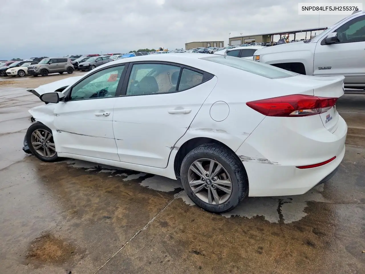 2018 HYUNDAI ELANTRA VIN 5NPD84LF5JH255376 — фото 2