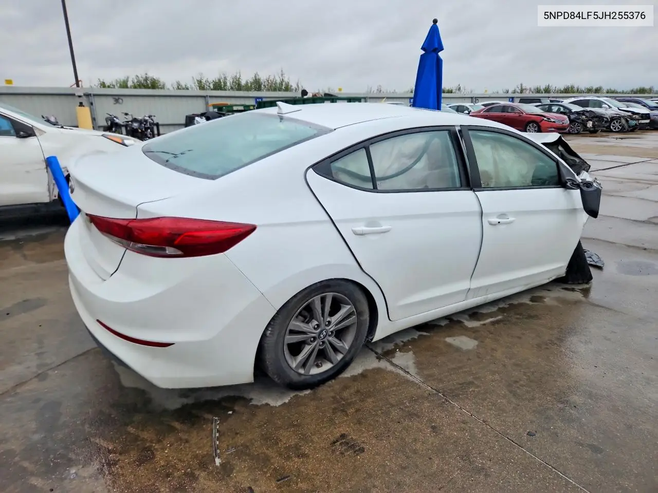 2018 HYUNDAI ELANTRA VIN 5NPD84LF5JH255376 — фото 3