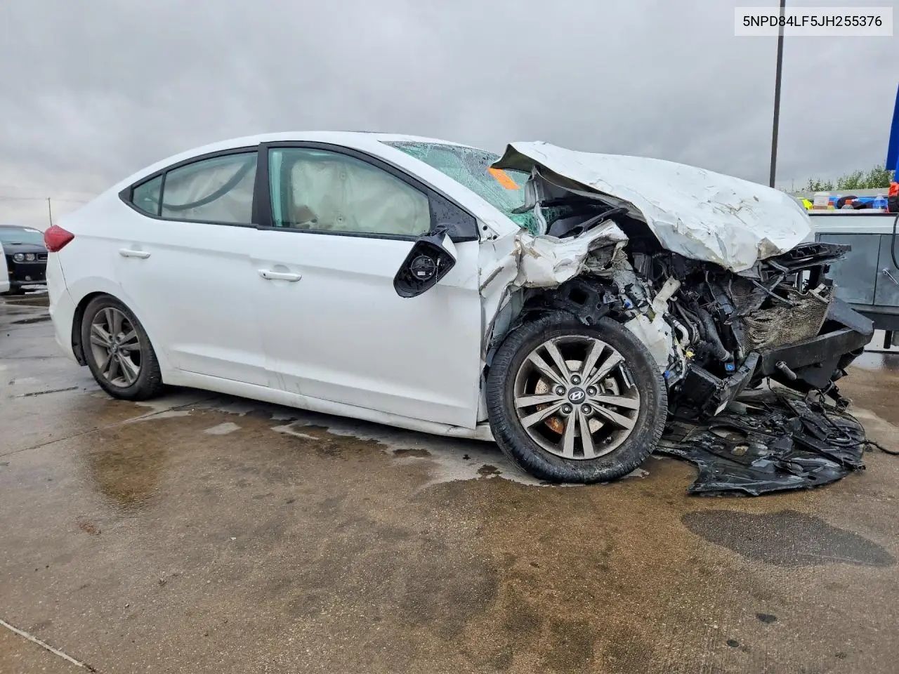 2018 HYUNDAI ELANTRA VIN 5NPD84LF5JH255376 — фото 4