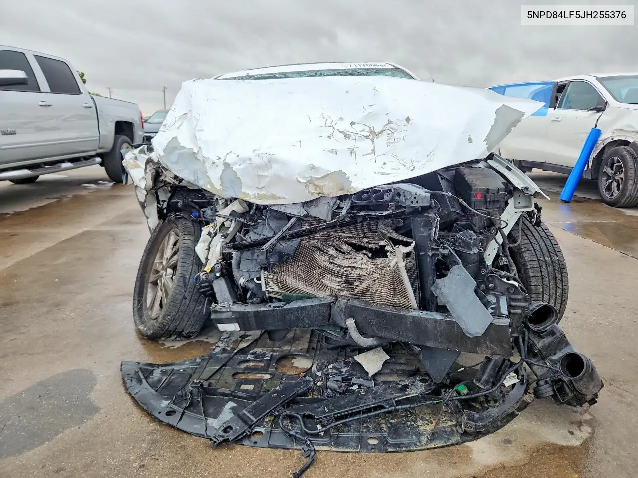 2018 HYUNDAI ELANTRA VIN 5NPD84LF5JH255376 — фото 5
