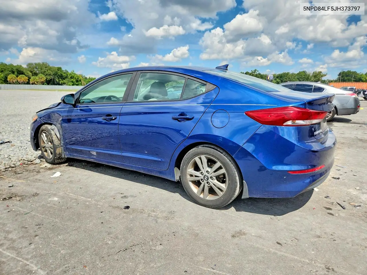 2018 HYUNDAI ELANTRA VIN 5NPD84LF5JH373797 — фото 2