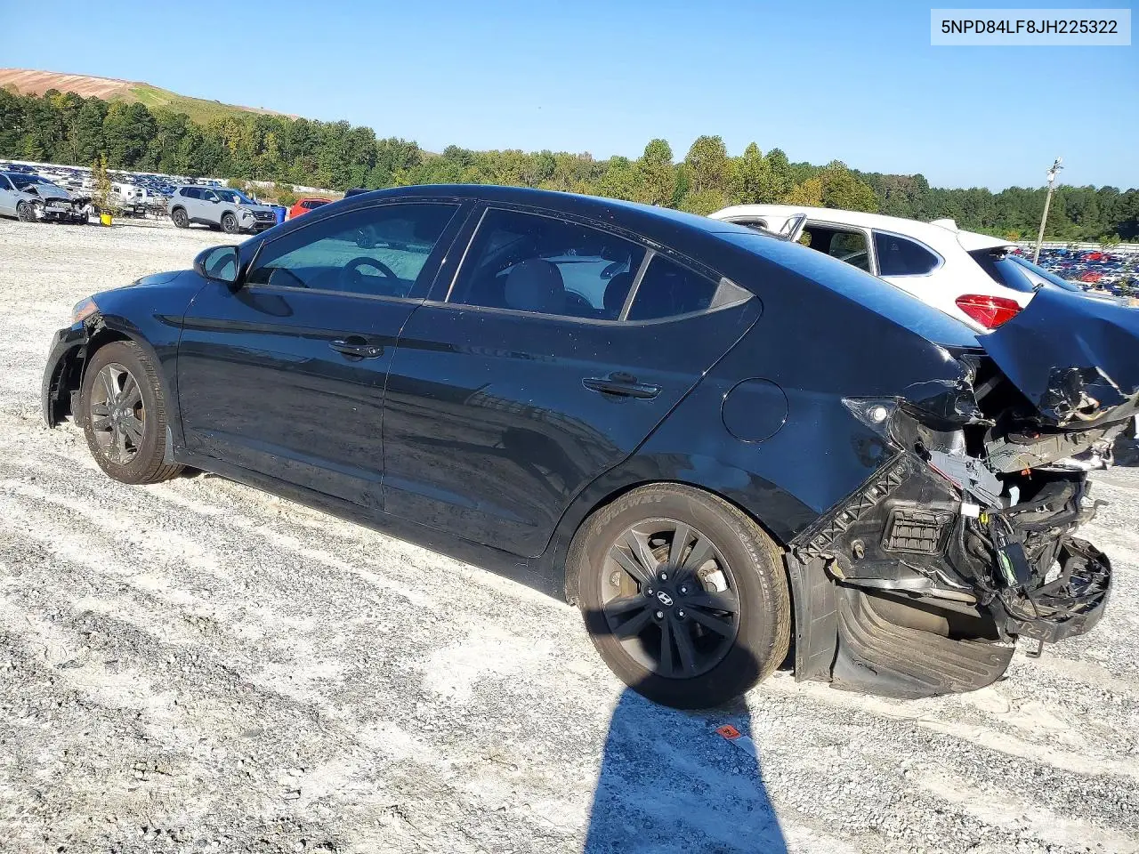 2018 HYUNDAI ELANTRA VIN 5NPD84LF8JH225322 — фото 2