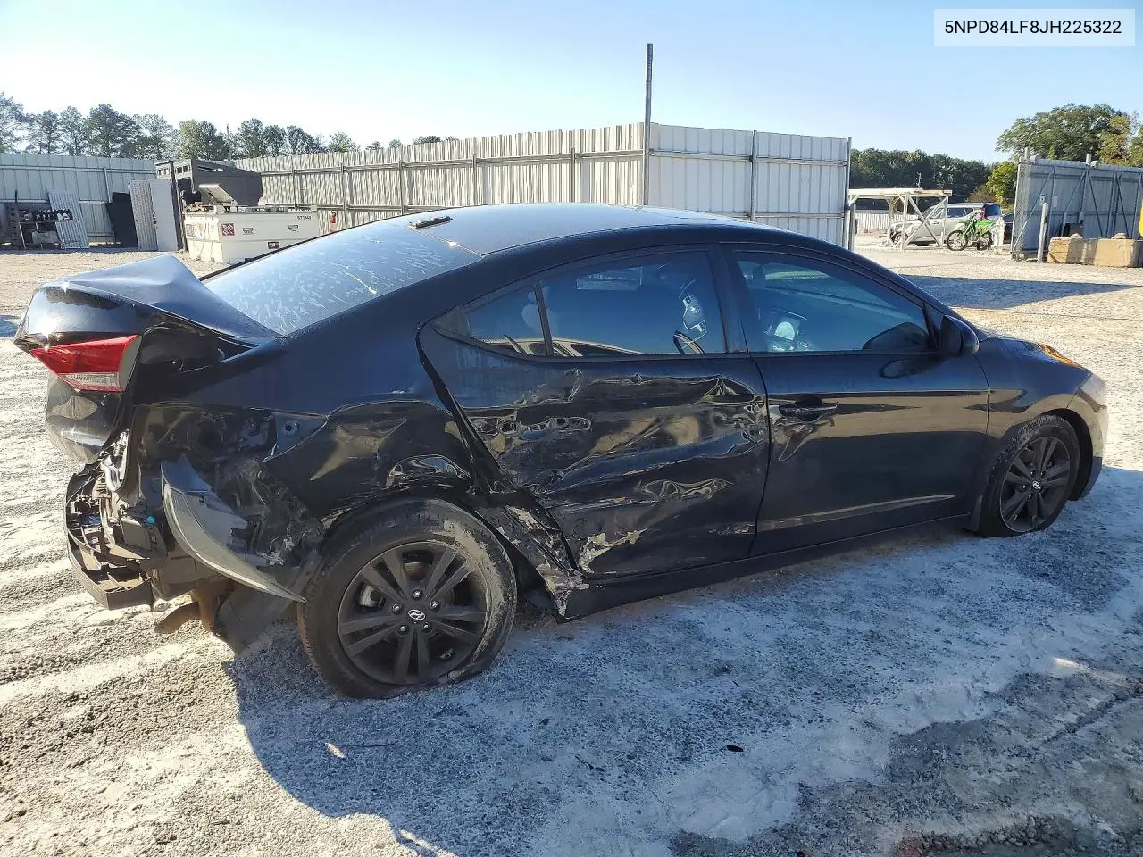 2018 HYUNDAI ELANTRA VIN 5NPD84LF8JH225322 — фото 3