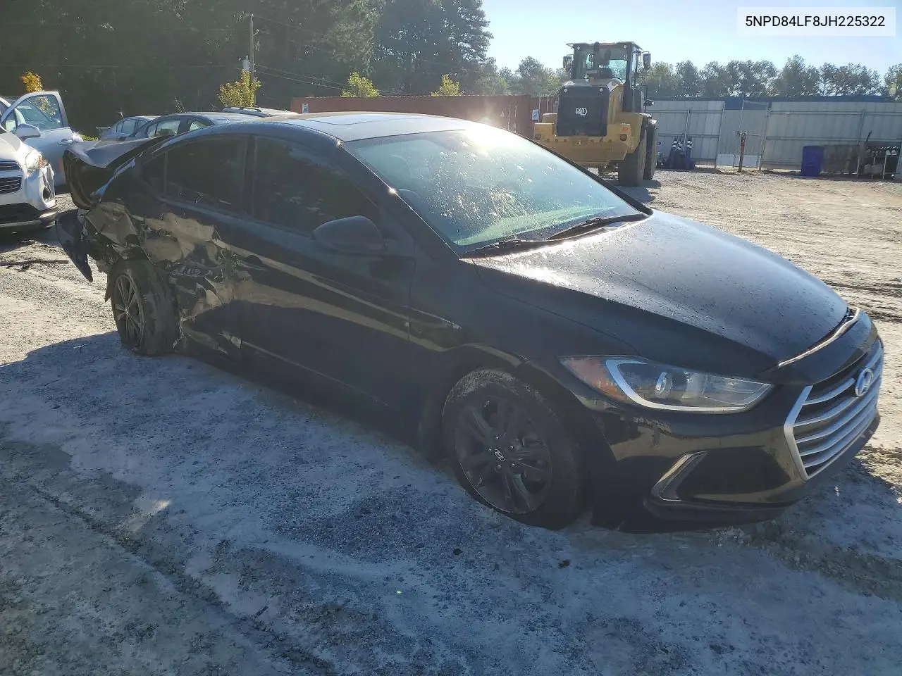 2018 HYUNDAI ELANTRA VIN 5NPD84LF8JH225322 — фото 4
