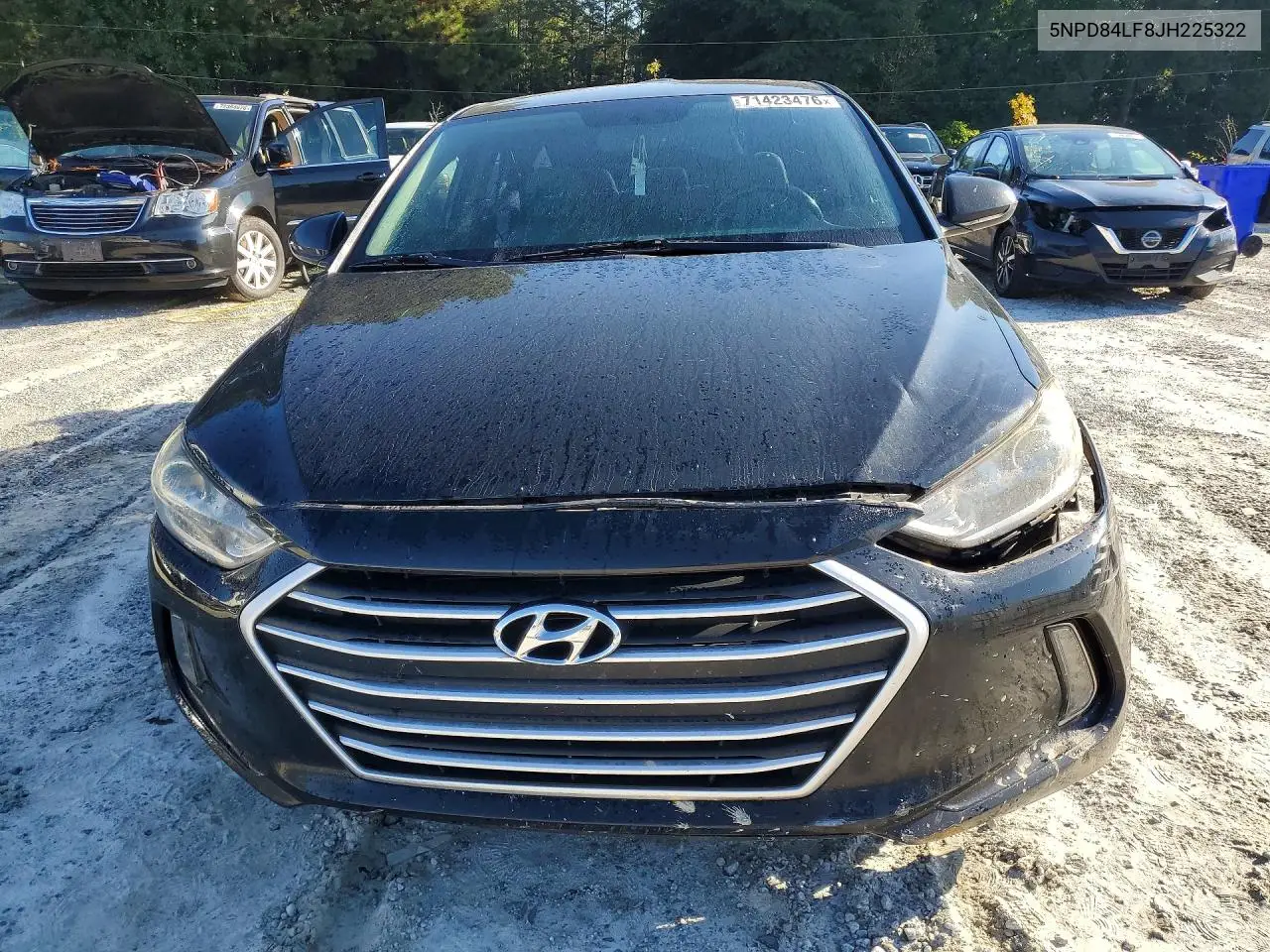 2018 HYUNDAI ELANTRA VIN 5NPD84LF8JH225322 — фото 5