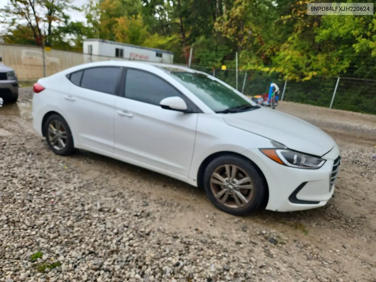 2018 HYUNDAI ELANTRA VIN 5NPD84LFXJH220624 — фото 4