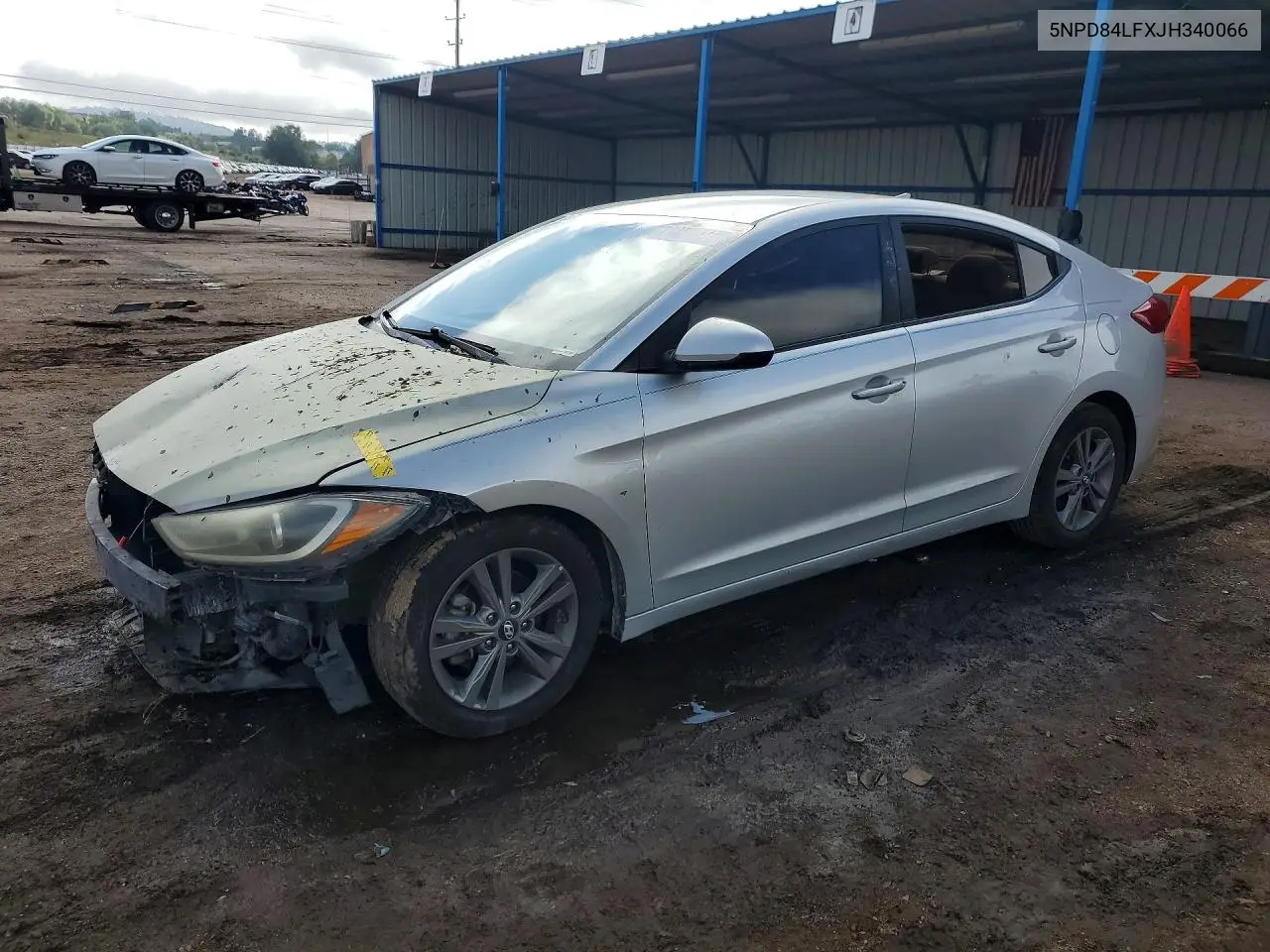 HYUNDAI ELANTRA 2018, VIN 5NPD84LFXJH340066