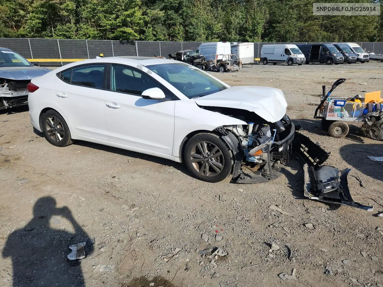 2018 HYUNDAI ELANTRA VIN 5NPD84LF0JH225914 — фото 4