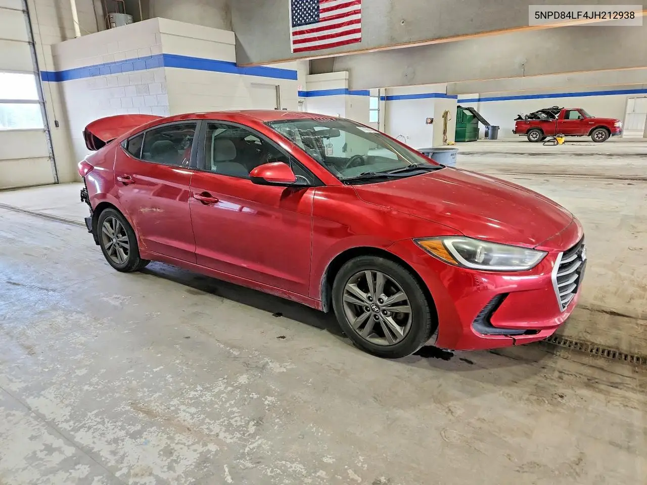 2018 HYUNDAI ELANTRA VIN 5NPD84LF4JH212938 — фото 4