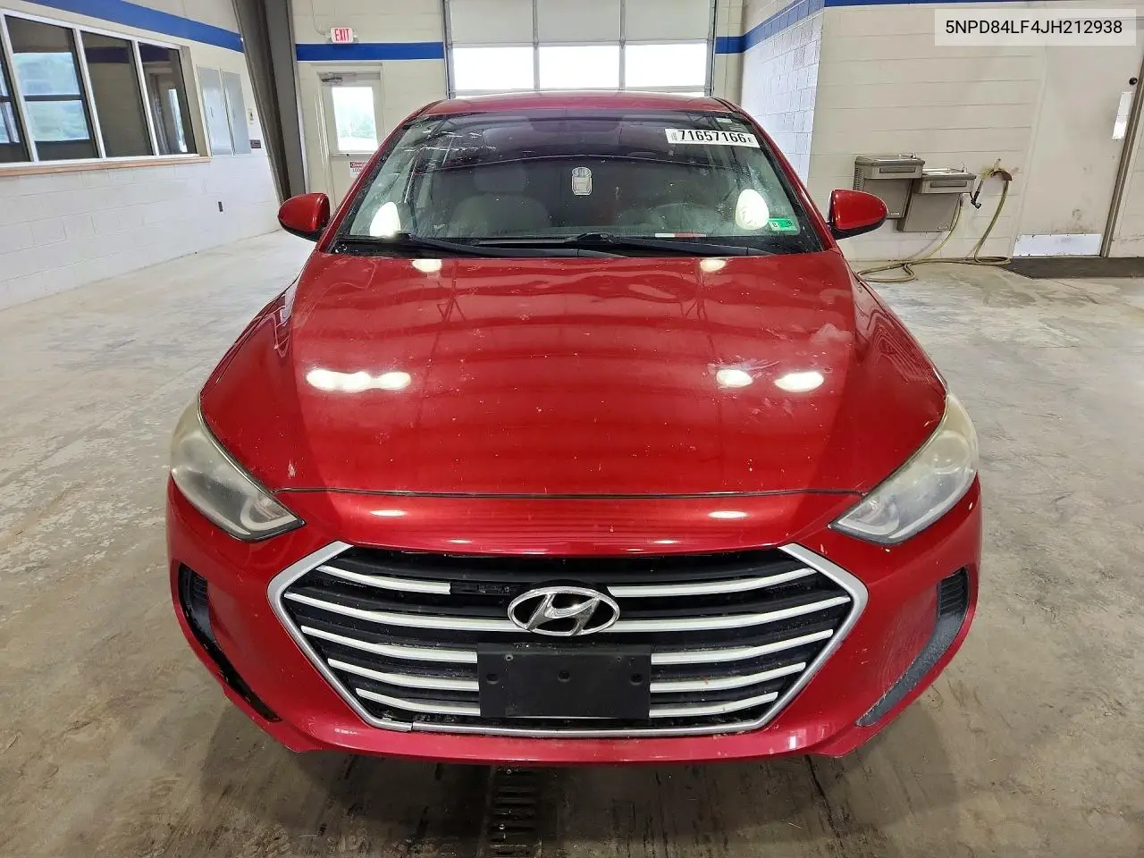 2018 HYUNDAI ELANTRA VIN 5NPD84LF4JH212938 — фото 5