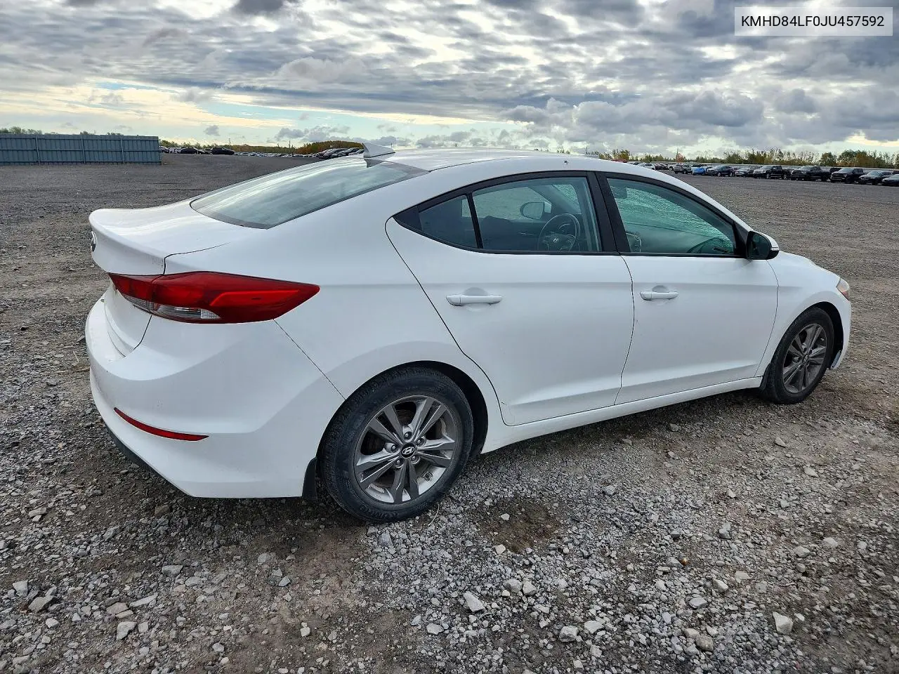 2018 HYUNDAI ELANTRA VIN KMHD84LF0JU457592 — фото 3