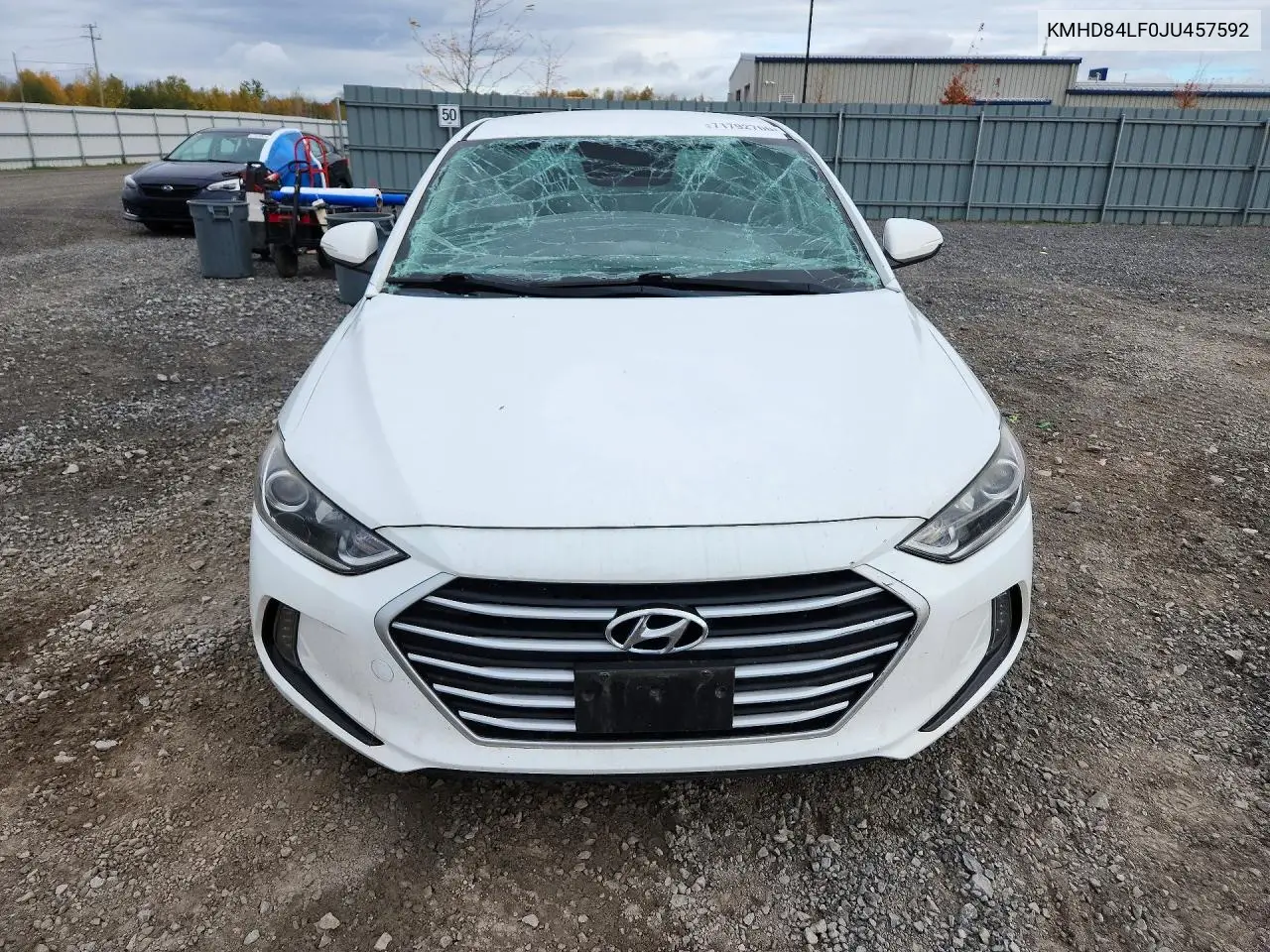 2018 HYUNDAI ELANTRA VIN KMHD84LF0JU457592 — фото 5