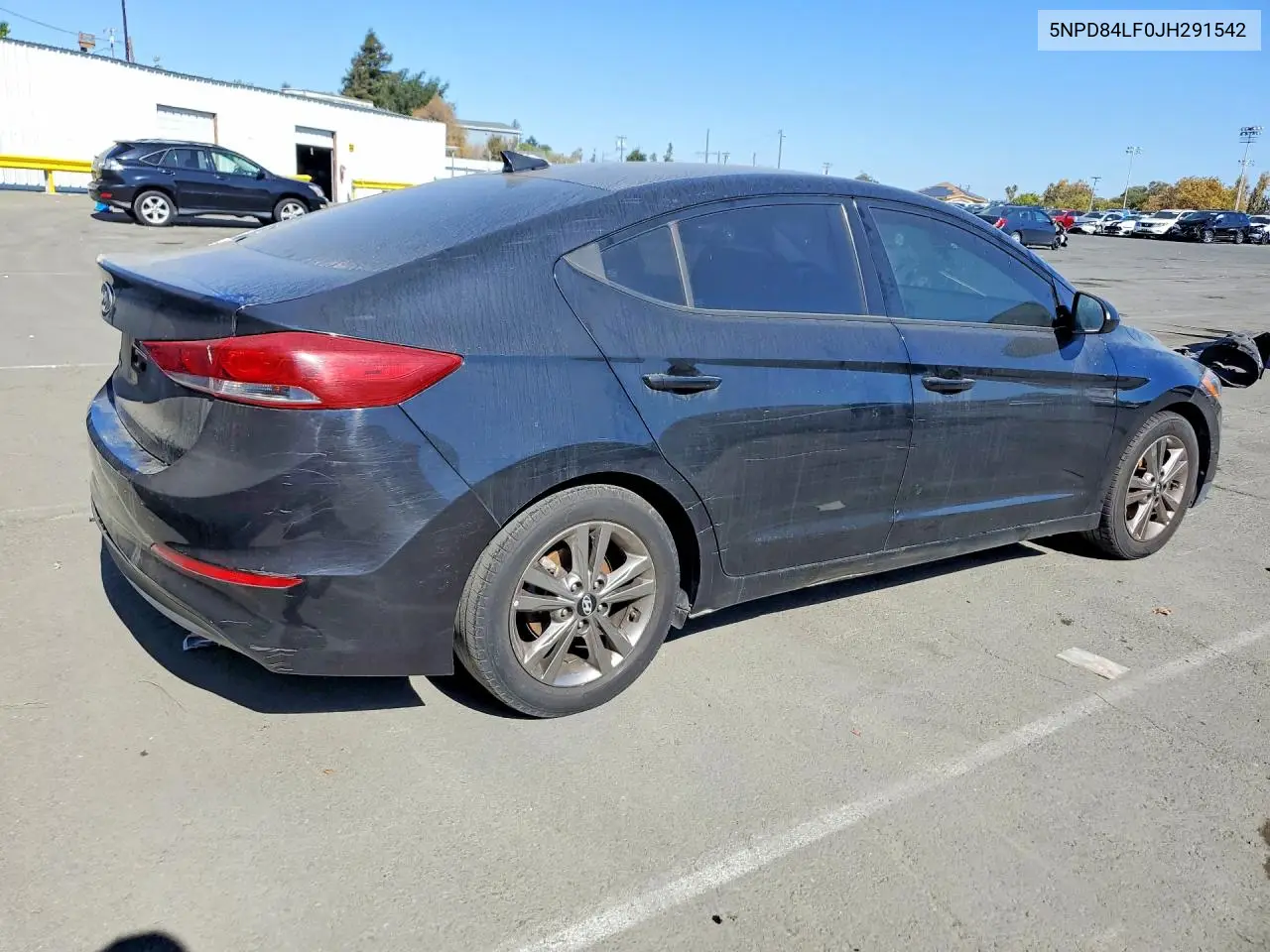 2018 HYUNDAI ELANTRA VIN 5NPD84LF0JH291542 — фото 3