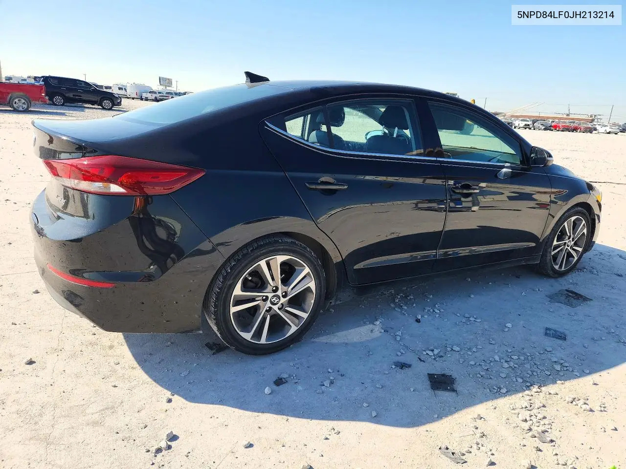 2018 HYUNDAI ELANTRA VIN 5NPD84LF0JH213214 — фото 3
