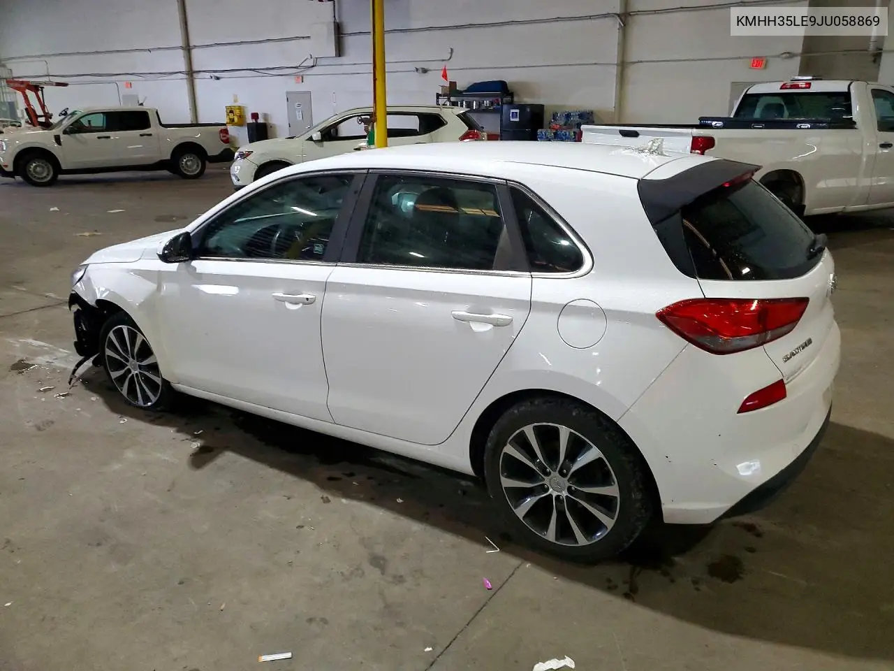 2018 HYUNDAI ELANTRA VIN KMHH35LE9JU058869 — фото 2
