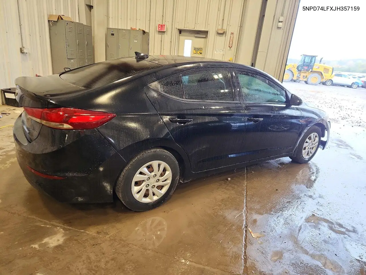 2018 HYUNDAI ELANTRA VIN 5NPD74LFXJH357159 — фото 3