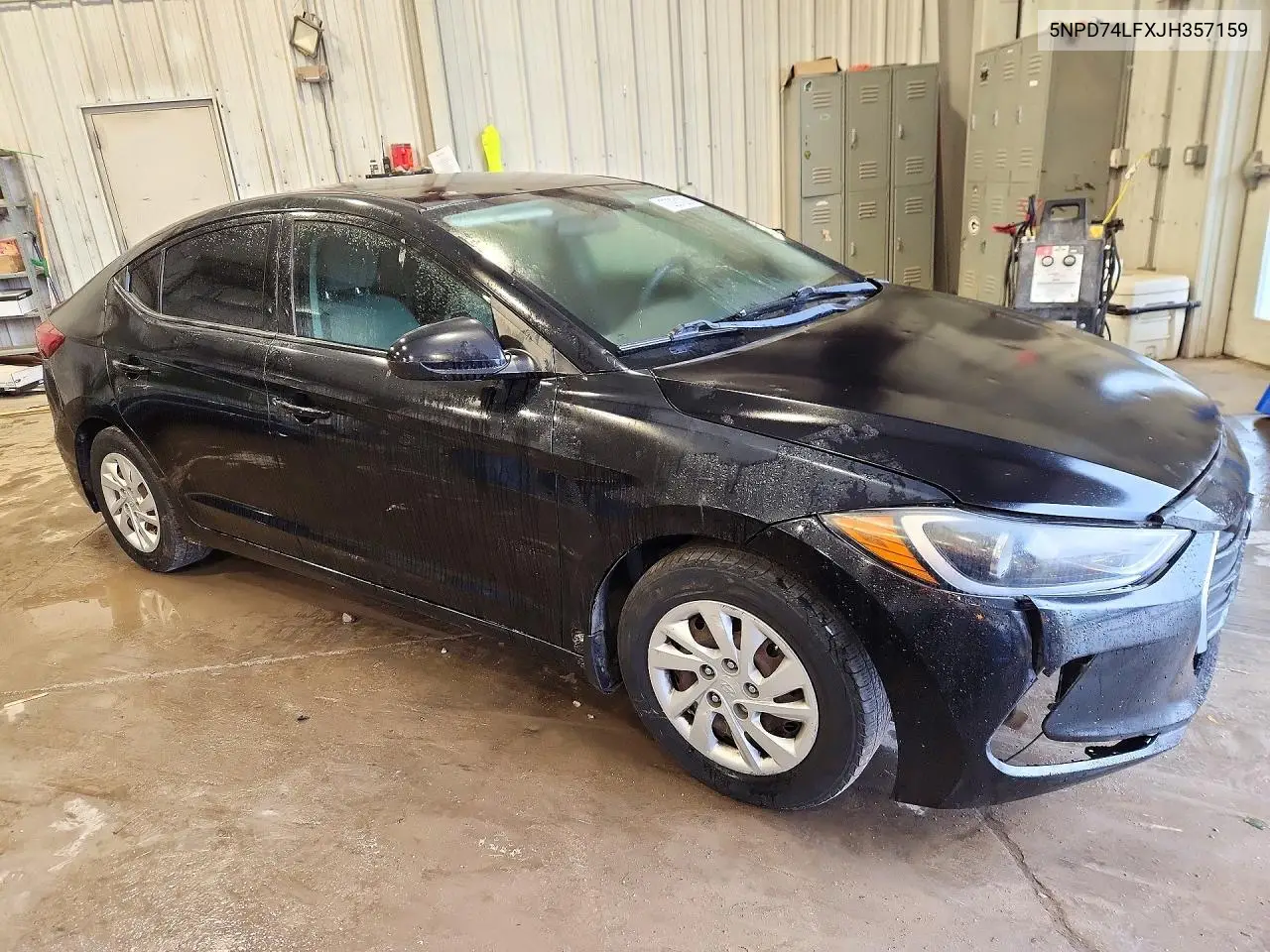 2018 HYUNDAI ELANTRA VIN 5NPD74LFXJH357159 — фото 4