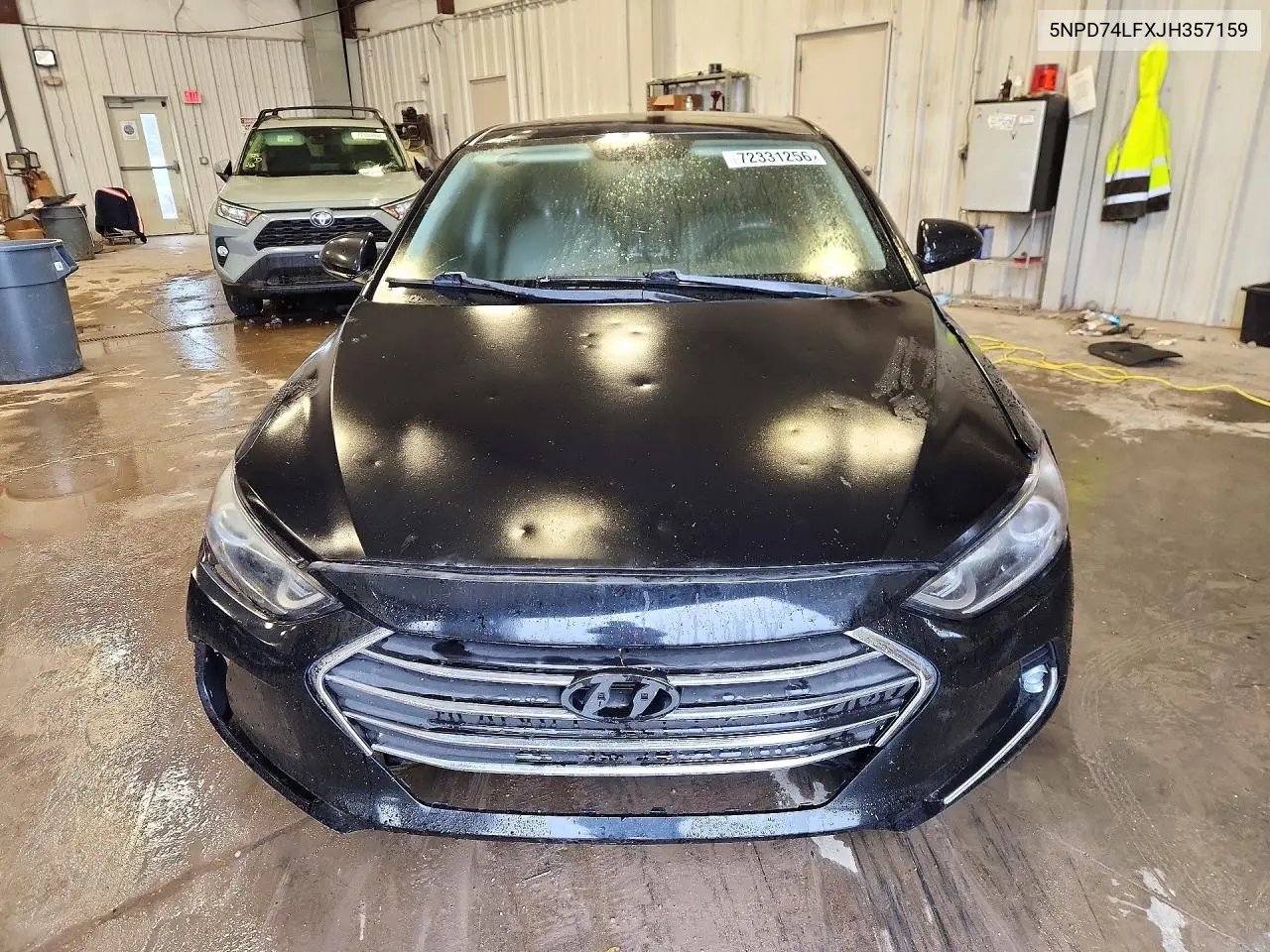 2018 HYUNDAI ELANTRA VIN 5NPD74LFXJH357159 — фото 5