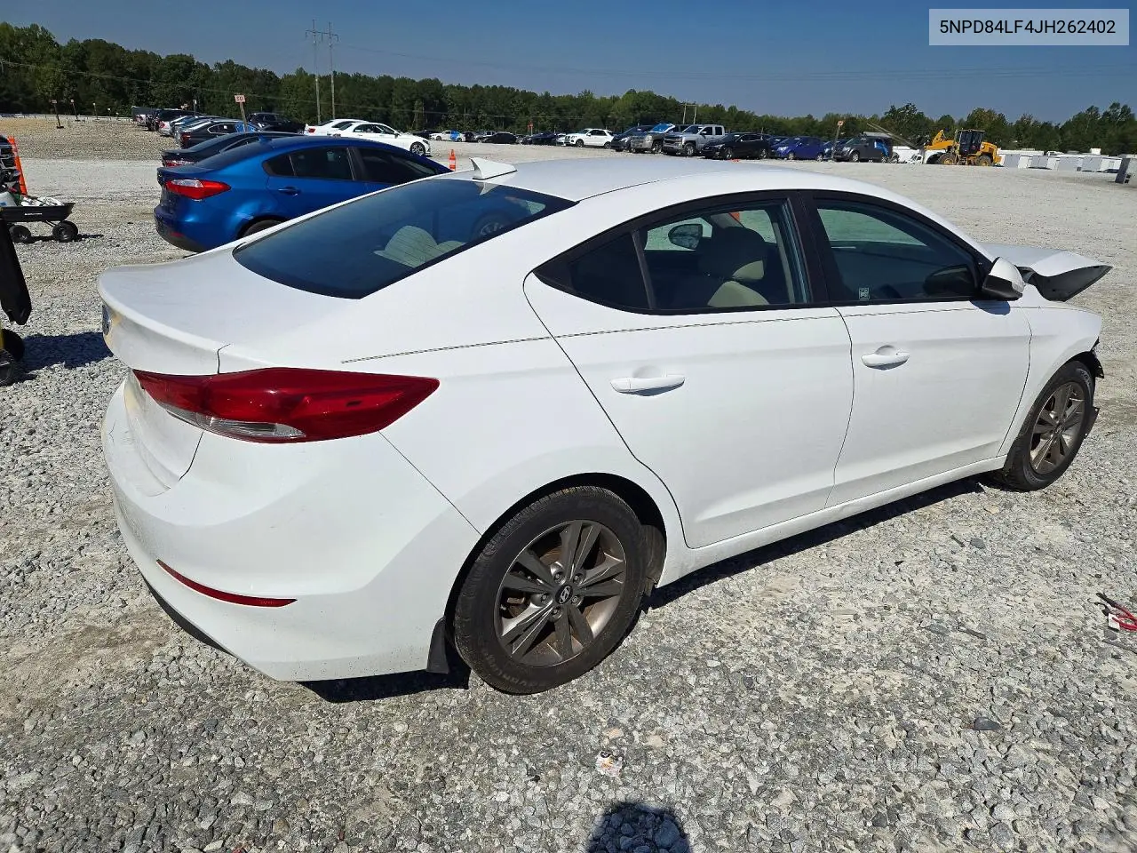 2018 HYUNDAI ELANTRA VIN 5NPD84LF4JH262402 — фото 3