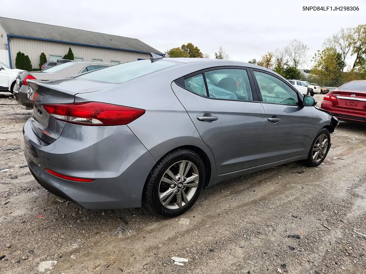 2018 HYUNDAI ELANTRA VIN 5NPD84LF1JH298306 — фото 3