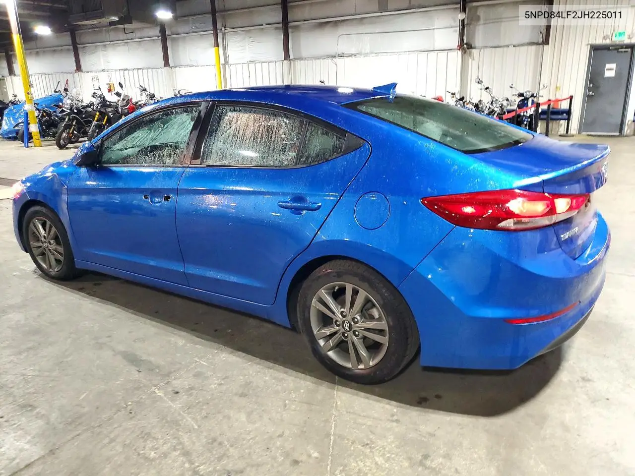 2018 HYUNDAI ELANTRA VIN 5NPD84LF2JH225011 — фото 2