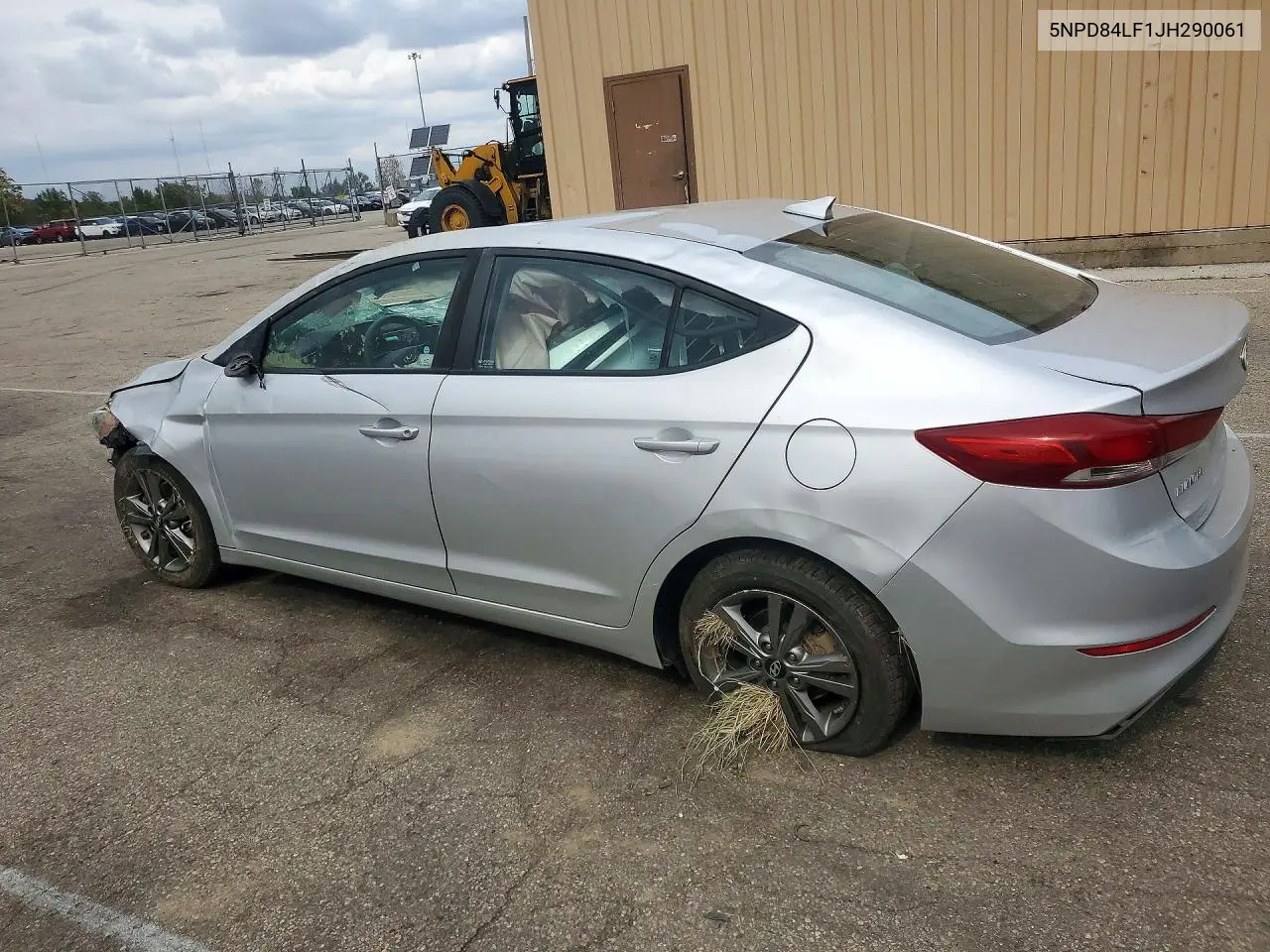 2018 HYUNDAI ELANTRA VIN 5NPD84LF1JH290061 — фото 2