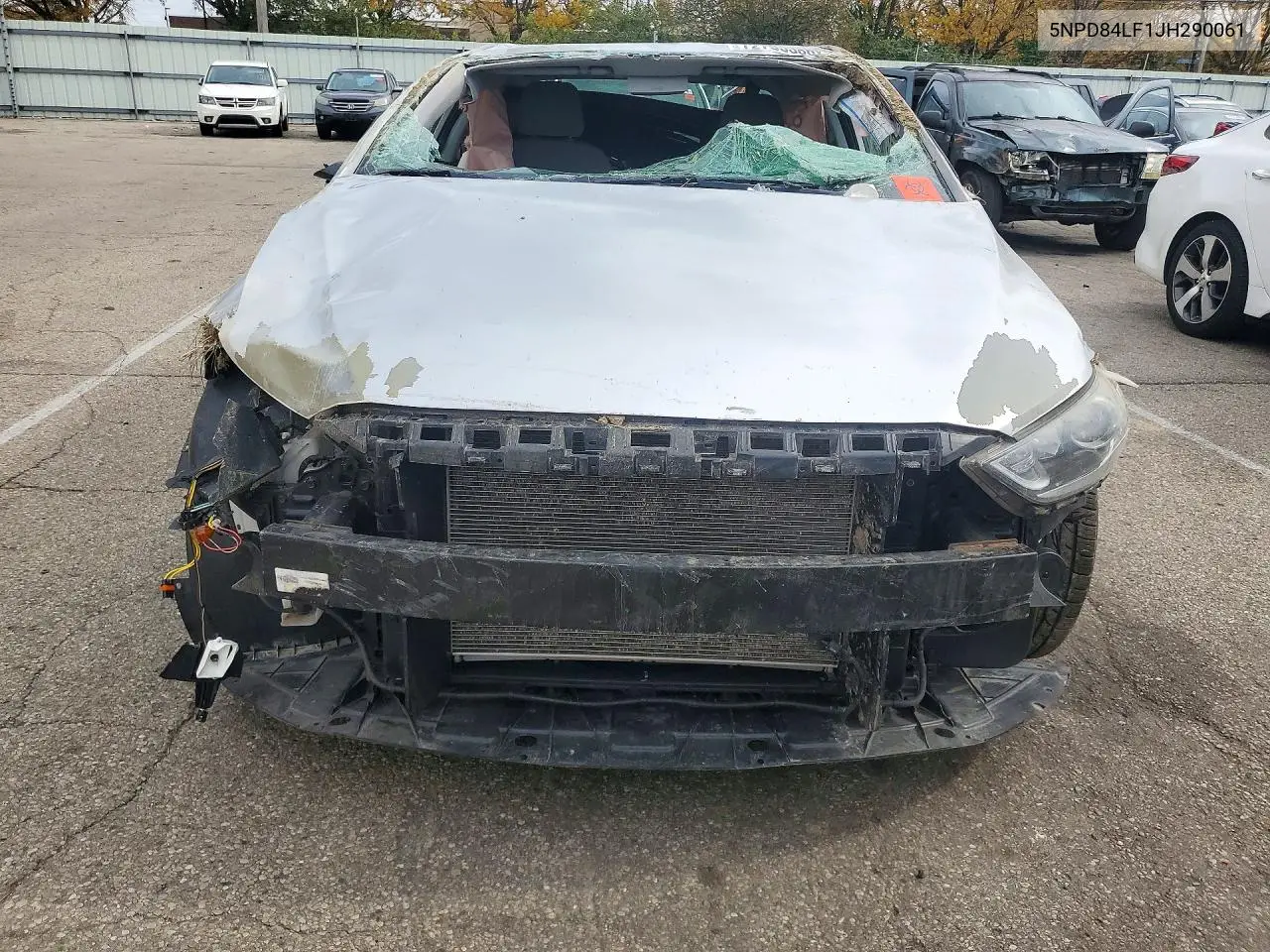 2018 HYUNDAI ELANTRA VIN 5NPD84LF1JH290061 — фото 5