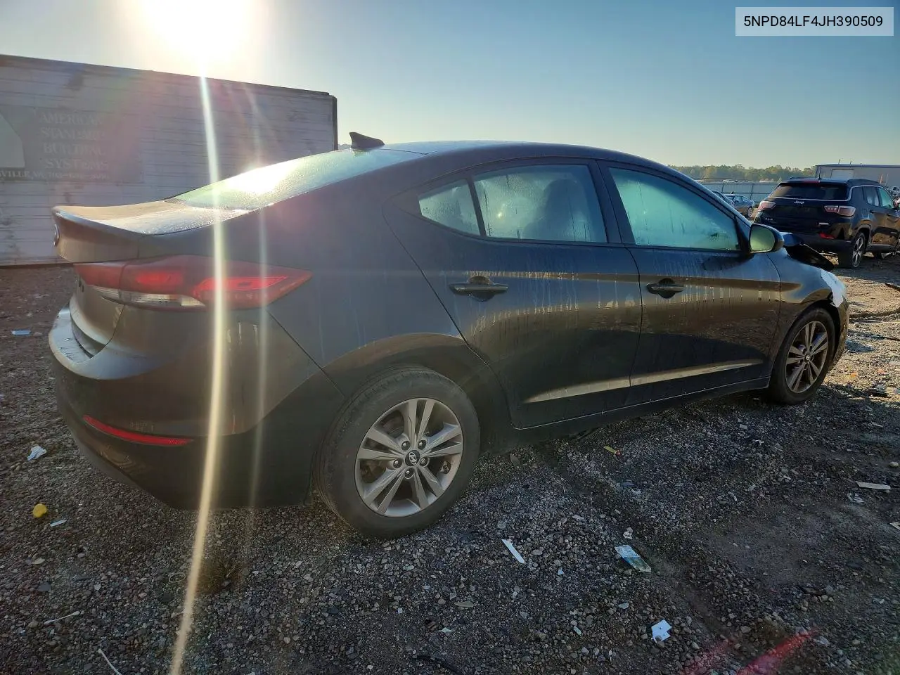 2018 HYUNDAI ELANTRA VIN 5NPD84LF4JH390509 — фото 3