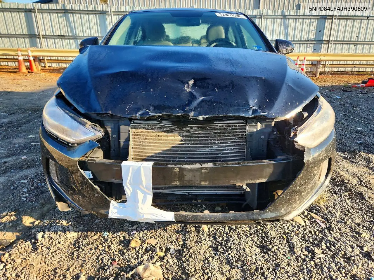 2018 HYUNDAI ELANTRA VIN 5NPD84LF4JH390509 — фото 5