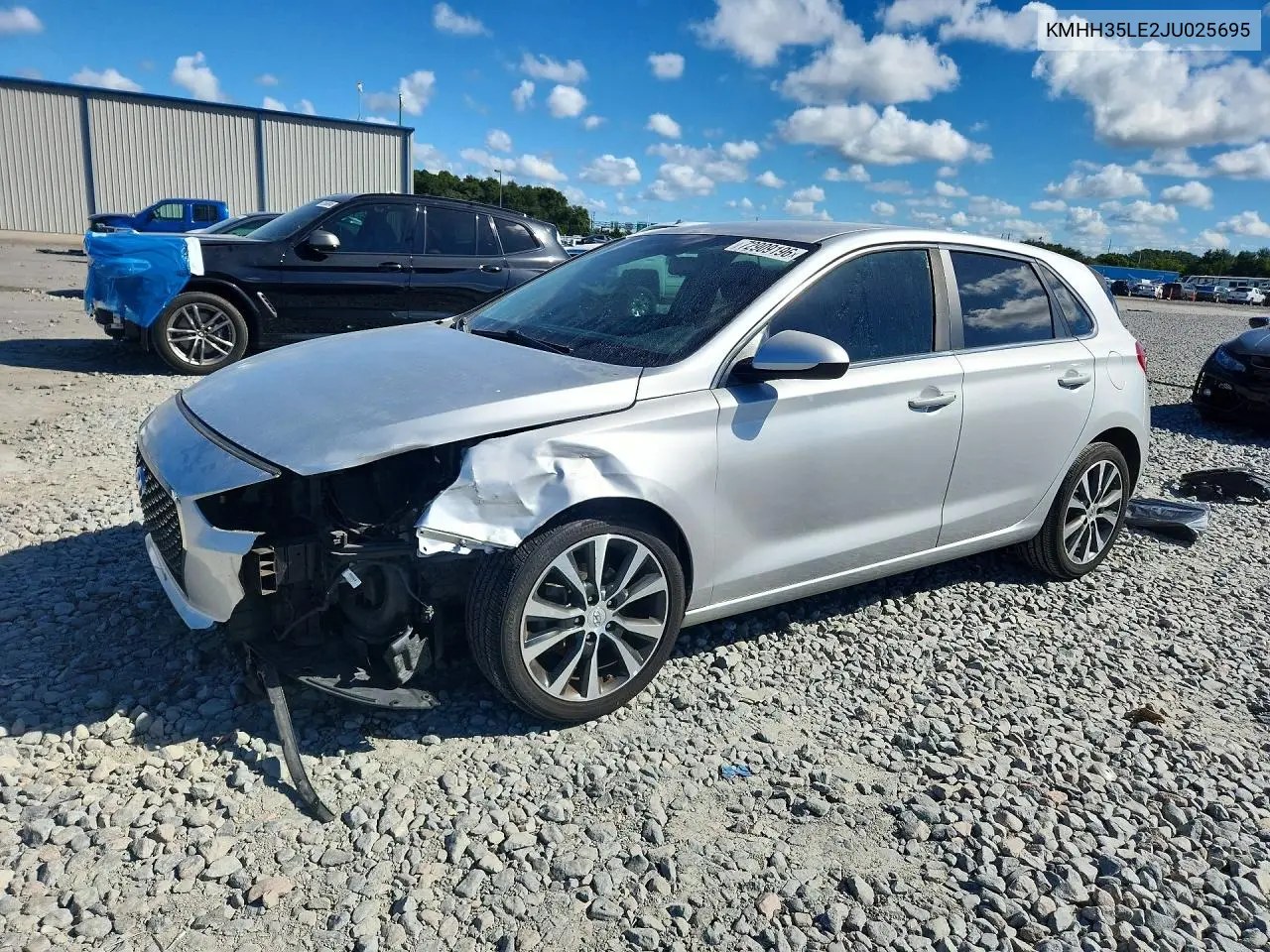 HYUNDAI ELANTRA 2018, VIN KMHH35LE2JU025695