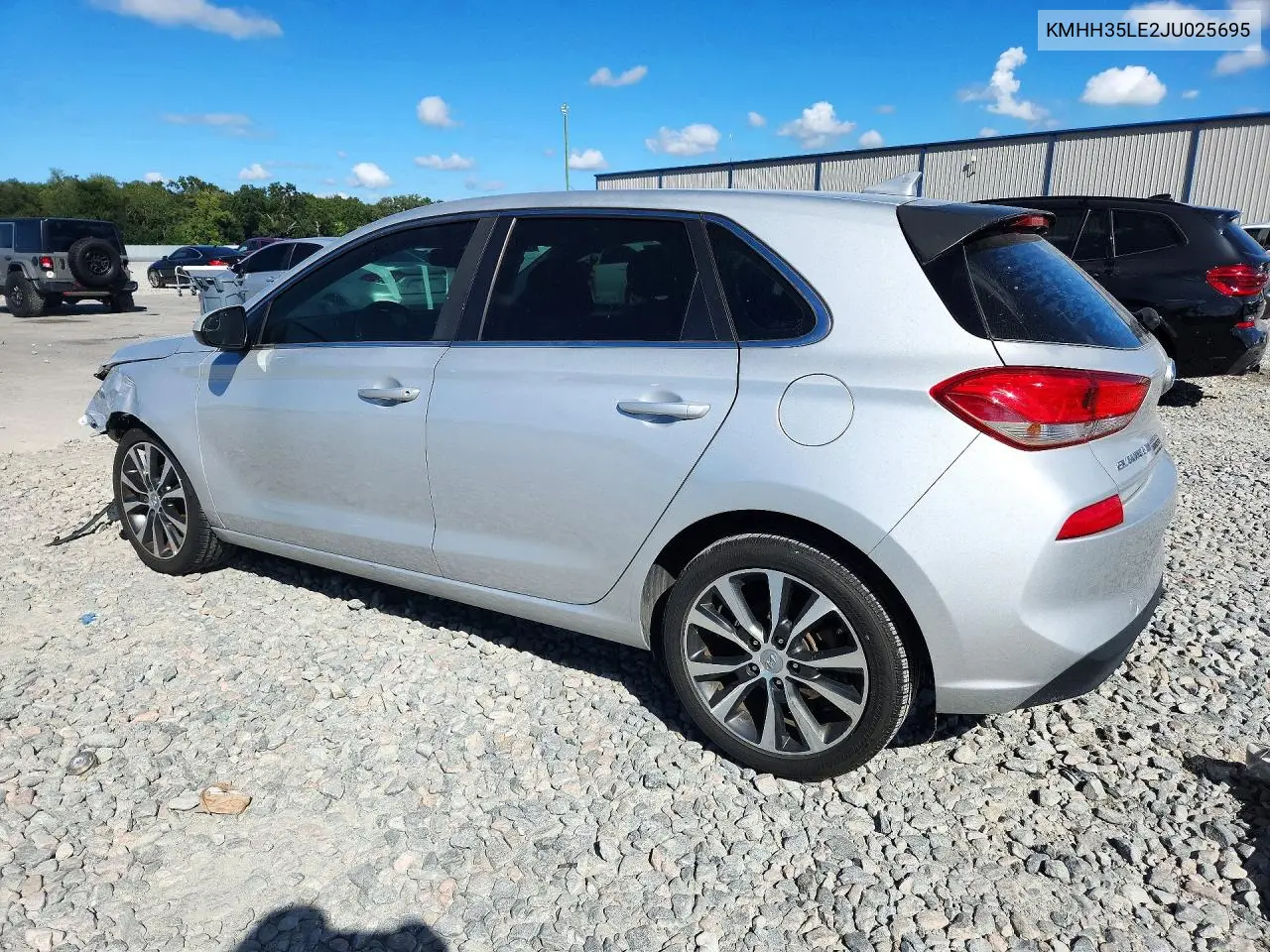 2018 HYUNDAI ELANTRA VIN KMHH35LE2JU025695 — фото 2