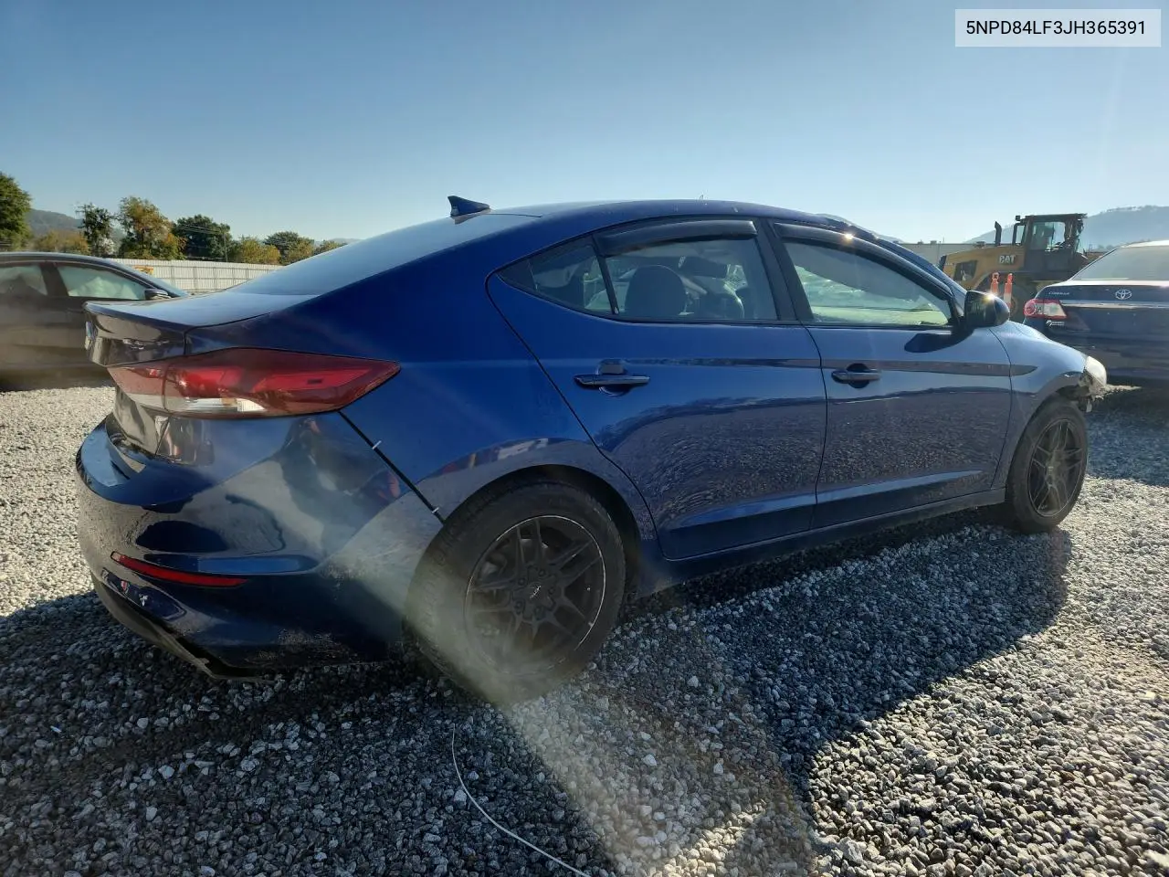 2018 HYUNDAI ELANTRA VIN 5NPD84LF3JH365391 — фото 3