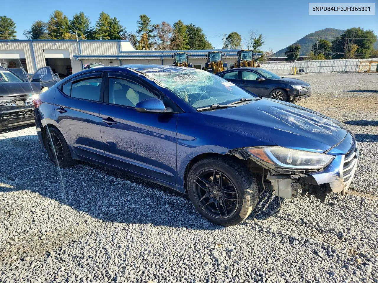 2018 HYUNDAI ELANTRA VIN 5NPD84LF3JH365391 — фото 4