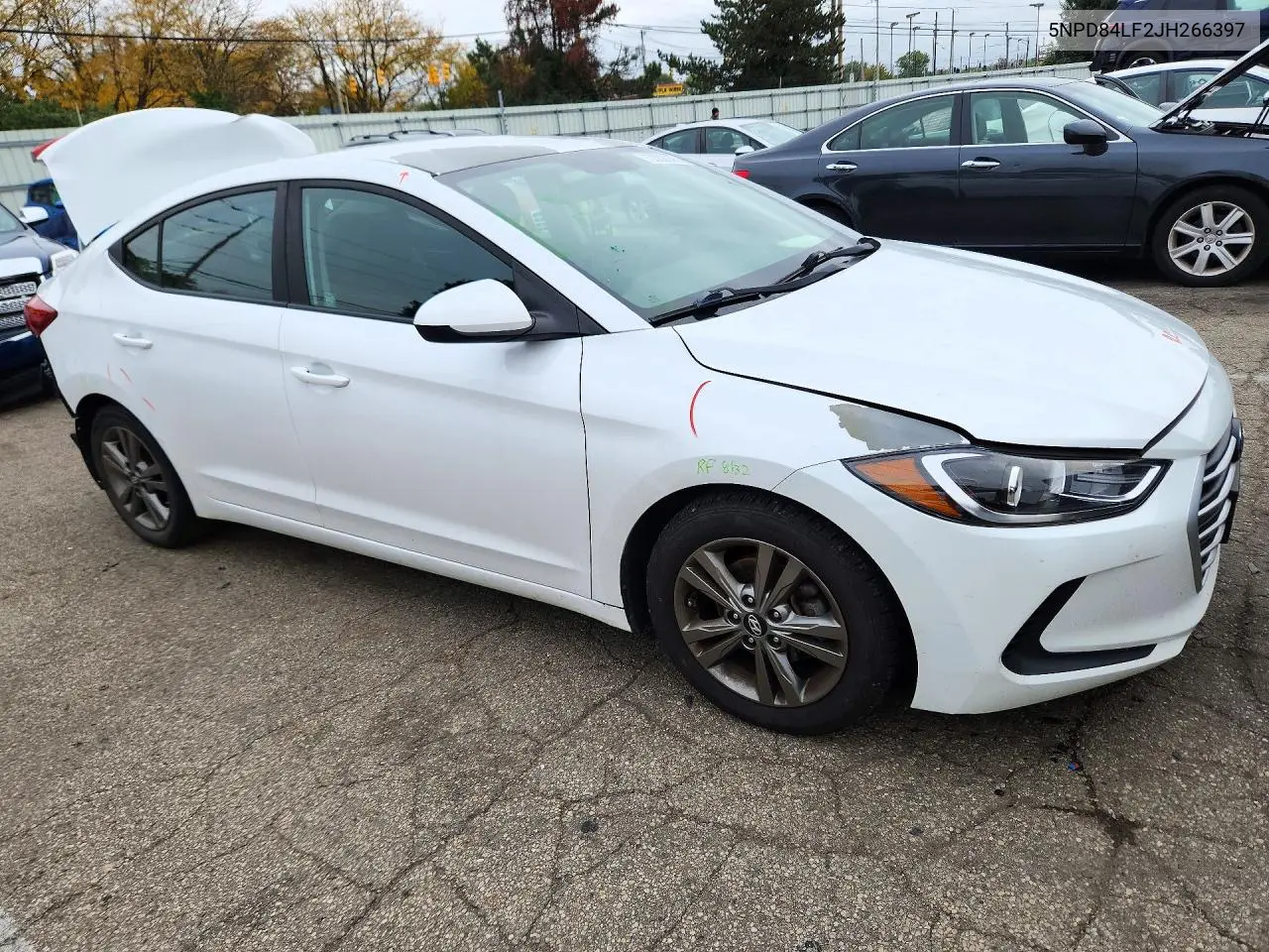 2018 HYUNDAI ELANTRA VIN 5NPD84LF2JH266397 — фото 4