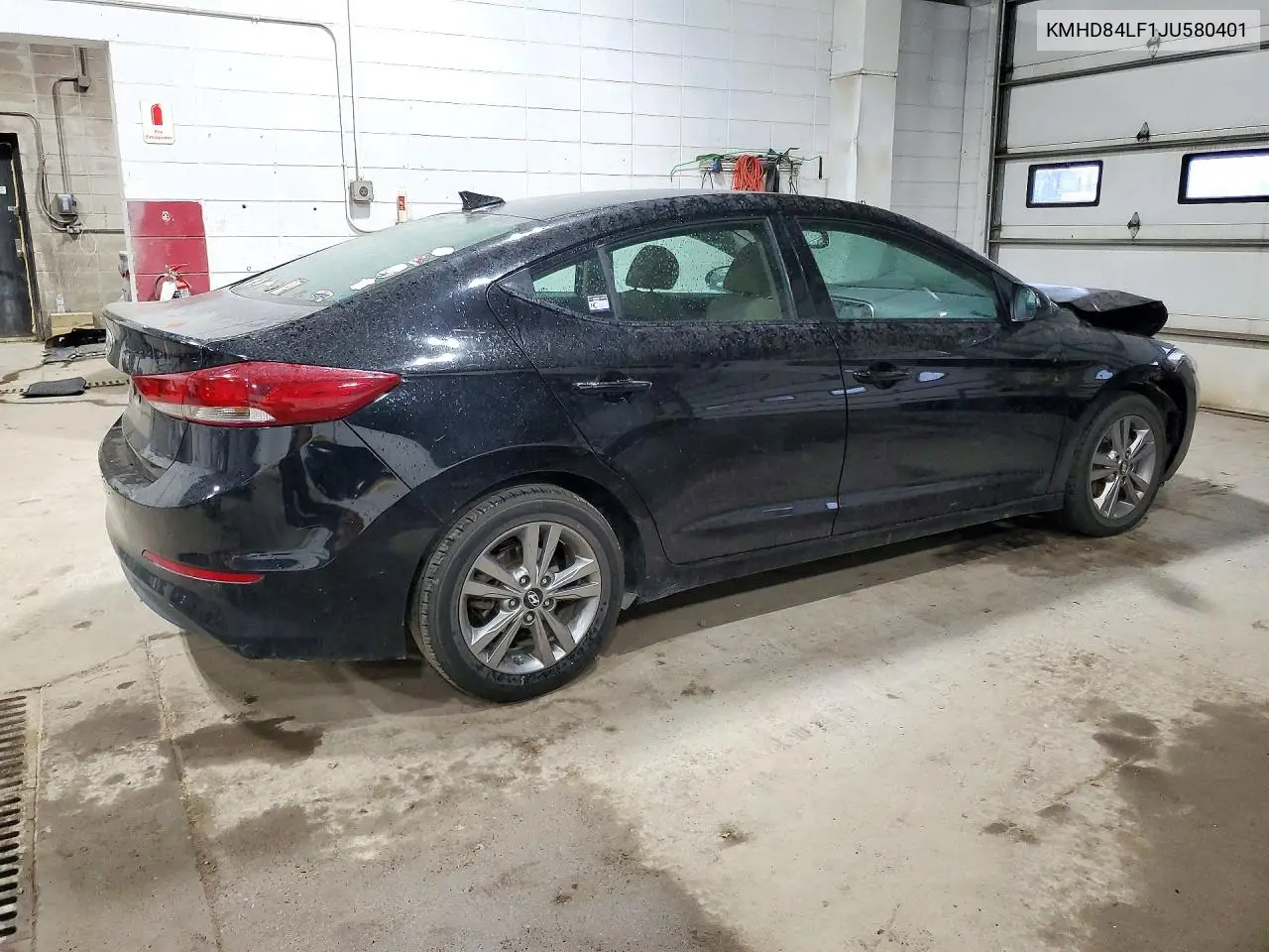 2018 HYUNDAI ELANTRA VIN KMHD84LF1JU580401 — фото 3