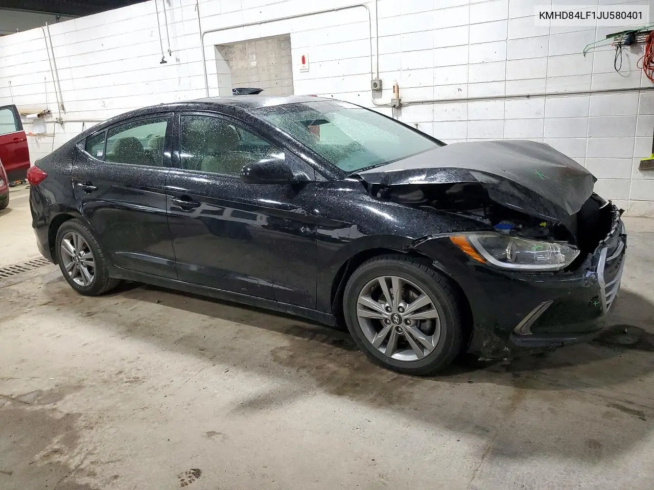2018 HYUNDAI ELANTRA VIN KMHD84LF1JU580401 — фото 4