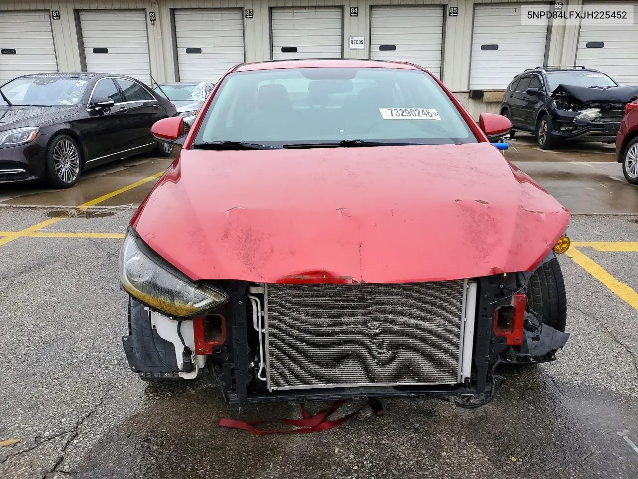2018 HYUNDAI ELANTRA VIN 5NPD84LFXJH225452 — фото 5