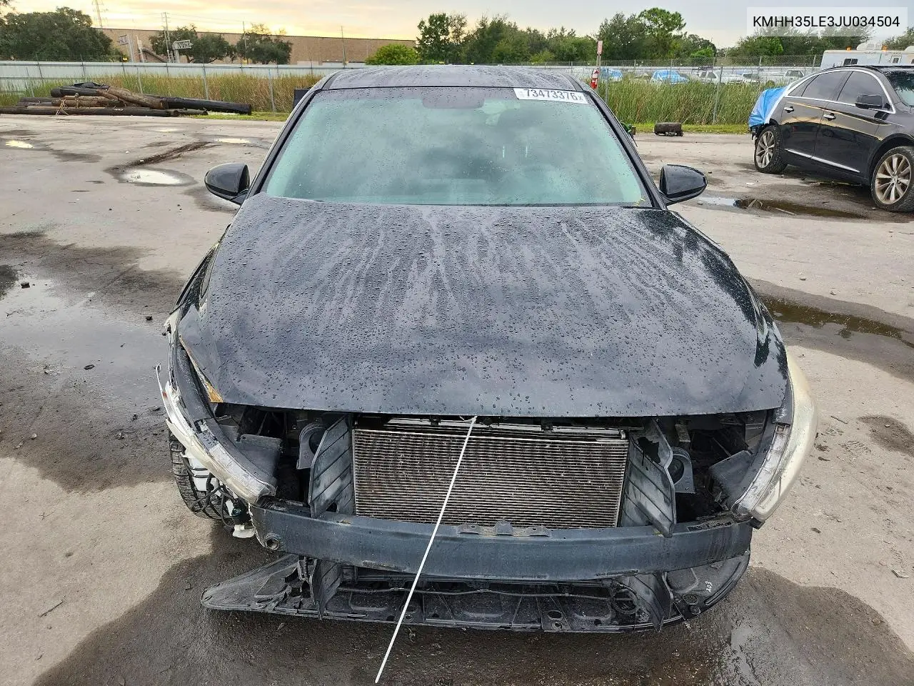 2018 HYUNDAI ELANTRA VIN KMHH35LE3JU034504 — фото 5