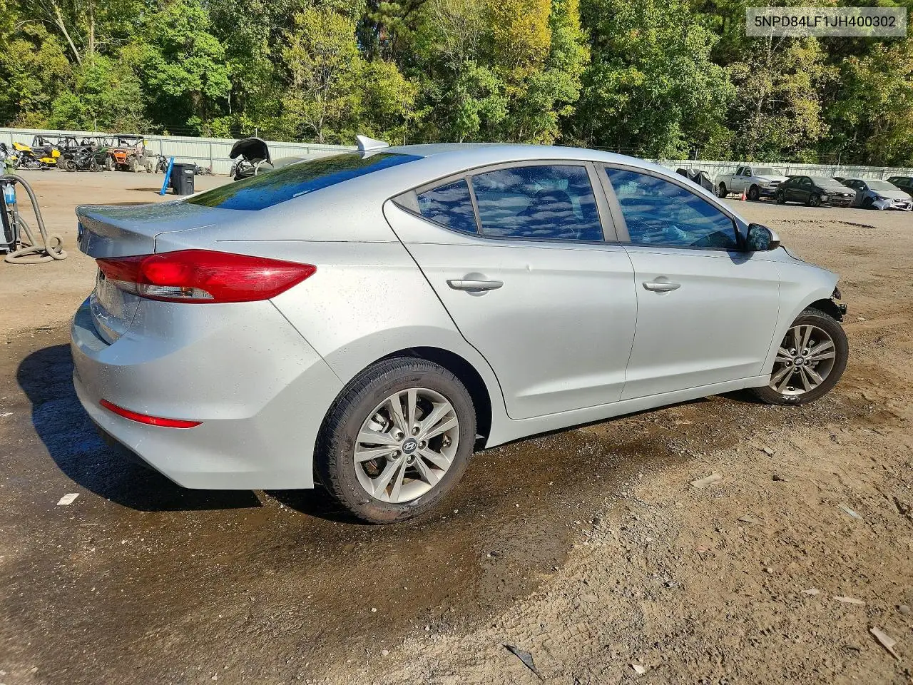 2018 HYUNDAI ELANTRA VIN 5NPD84LF1JH400302 — фото 3