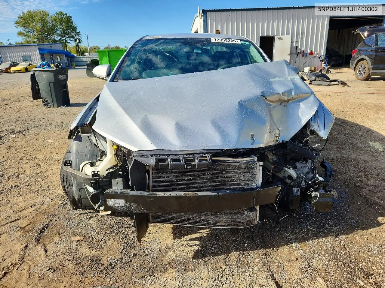2018 HYUNDAI ELANTRA VIN 5NPD84LF1JH400302 — фото 5