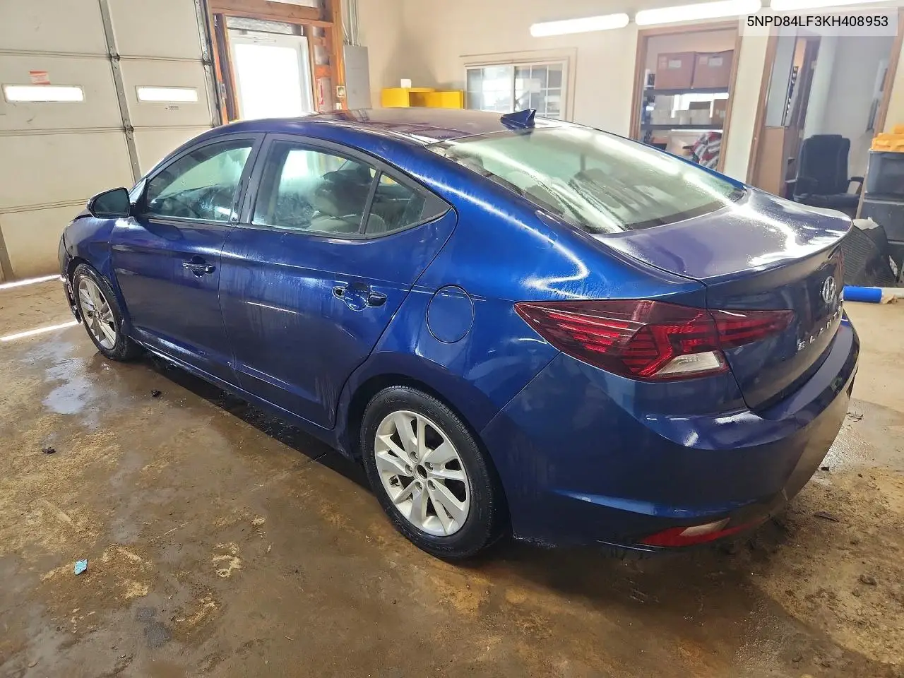 2019 HYUNDAI ELANTRA VIN 5NPD84LF3KH408953 — фото 2